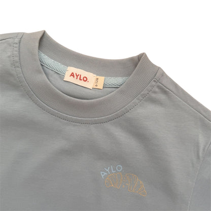 BORN TO BRUNCH TEE BLUE